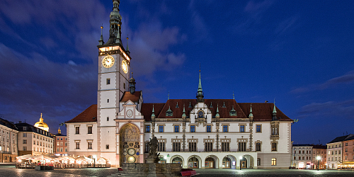 Ratusz w Ołomuńcu i zegar astronomiczny