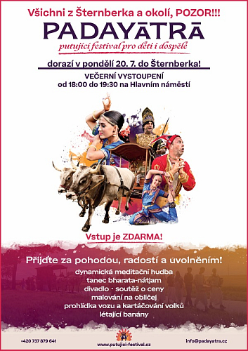 Putující festival indické kultury Padayatra