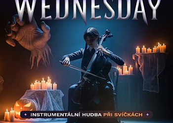 WEDNESDAY při svíčkách