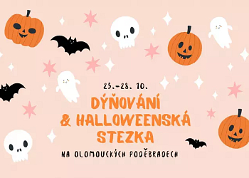 Dýňování & Halloweenská stezka na olomouckých Poděbradech!