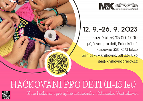 Háčkování pro děti - OBSAZENO
