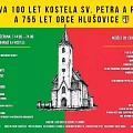 Hlušovice: Oslavy 100 let kostela a 755 let obce
