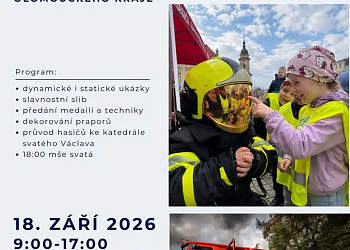 Den hasičů Olomouckého kraje