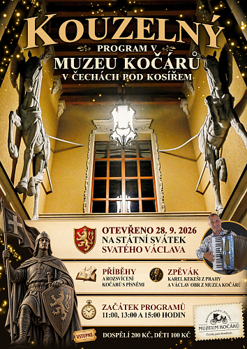 Kouzelný program v Muzeu kočárů